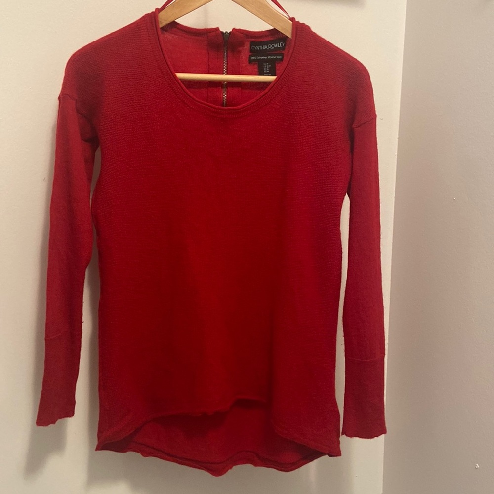 100% Merino Wool Cynthia rowley sweater